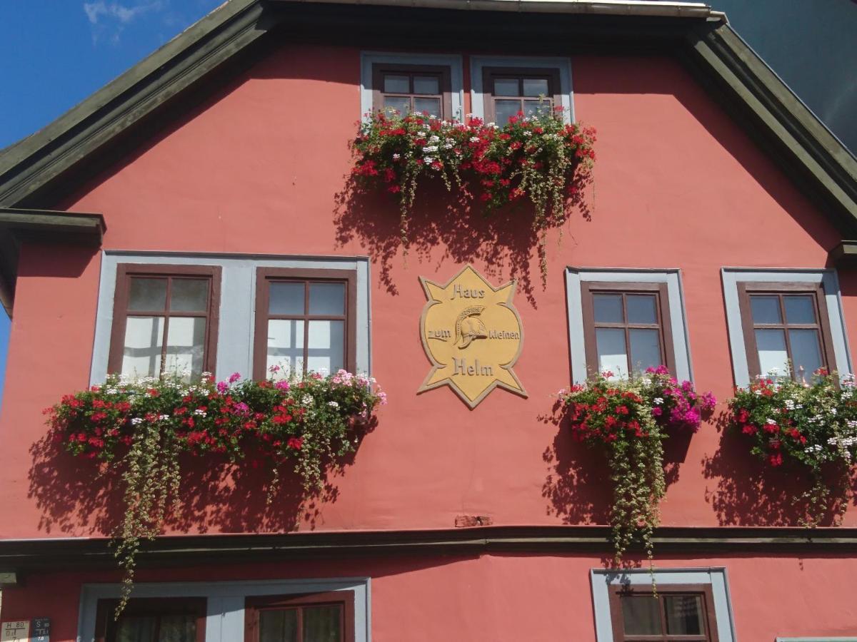 Apartamento Haus Zum Kleinen Helm Érfurt Exterior foto