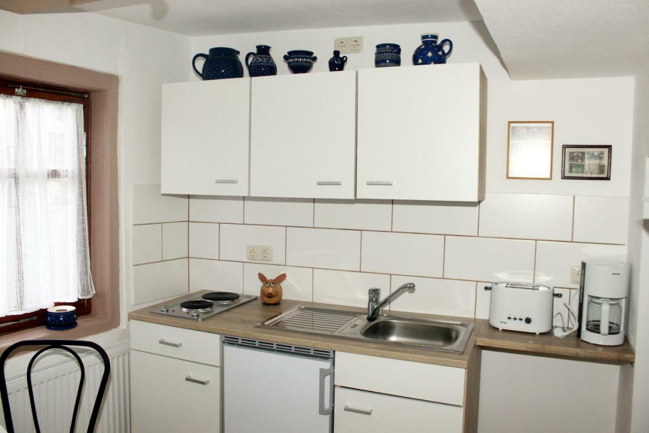 Apartamento Haus Zum Kleinen Helm Érfurt Exterior foto