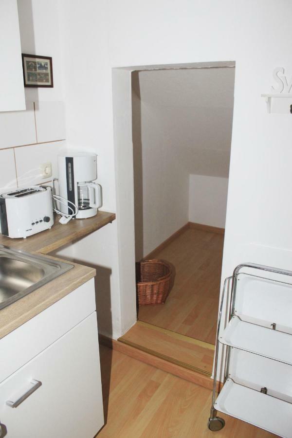 Apartamento Haus Zum Kleinen Helm Érfurt Exterior foto